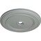Ekena Millwork Classic Ceiling Medallion (Fits Canopies up to 5 1/2"), 41 1/8"OD x 4"ID x 2 1/8"P, Primed White CM41CL - alternate 3